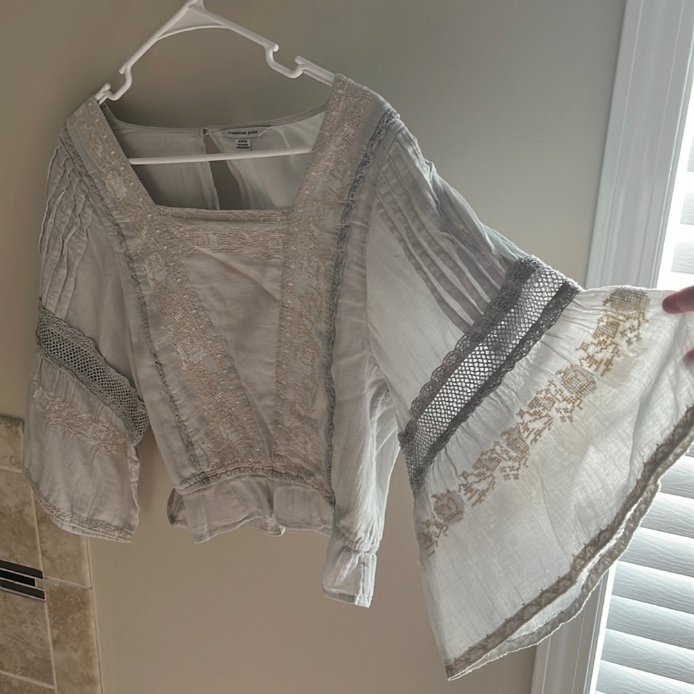 American eagle cropped summer top